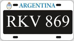 Patente RKV869