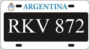 Patente RKV872