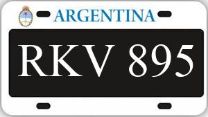 Patente RKV895