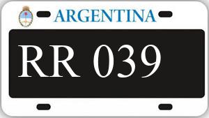 Patente AA039RR