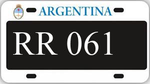 Patente AA061RR