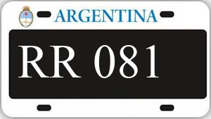 Patente AA081RR