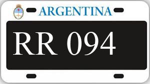 Patente AA094RR