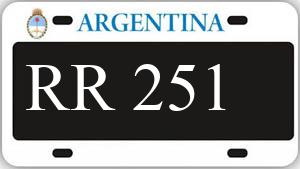 Patente AA251RR
