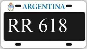 Patente AA618RR