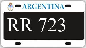 Patente AA723RR