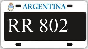 Patente AA802RR