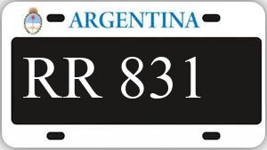 Patente AA831RR