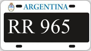 Patente AA965RR
