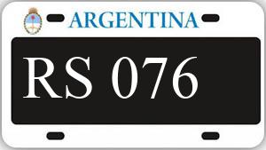 Patente AA076RS