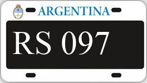 Patente AA097RS