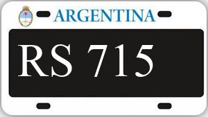 Patente AA715RS