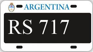 Patente AA717RS