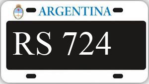 Patente AA724RS