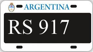 Patente AA917RS