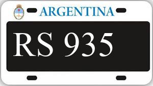 Patente AA935RS