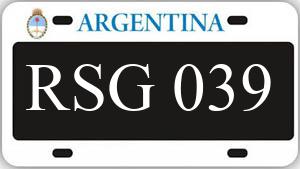 Patente RSG039