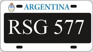 Patente RSG577