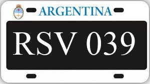 Patente RSV039