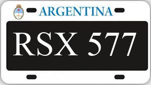 Patente RSX577
