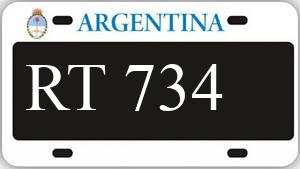 Patente AA734RT
