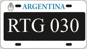 Patente RTG030