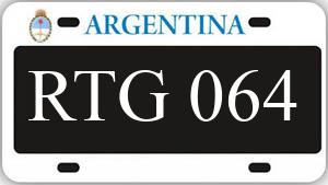 Patente RTG064