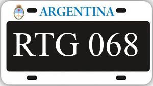 Patente RTG068