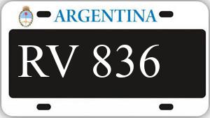 Patente AA836RV