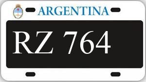 Patente AA764RZ