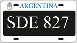 Patente SDE827
