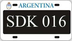 Patente SDK016