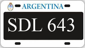 Patente SDL643