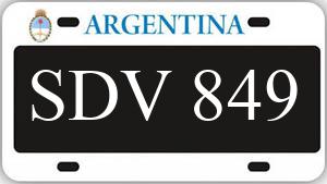 Patente SDV849