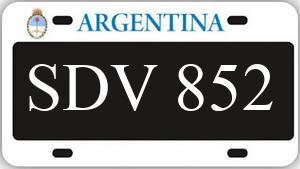 Patente SDV852