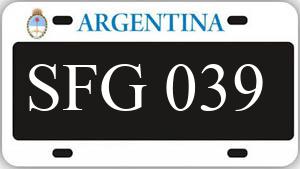 Patente SFG039