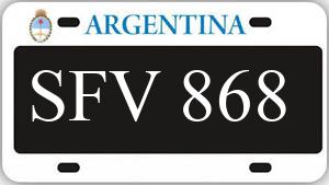 Patente SFV868