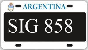 Patente SIG858