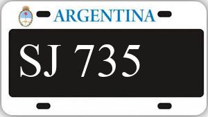 Patente AA735SJ