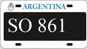 Patente AA861SO