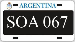 Patente SOA067