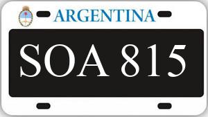 Patente SOA815