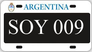 Patente SOY009