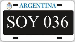 Patente SOY036