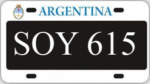Patente SOY615