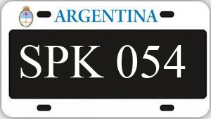 Patente SPK054