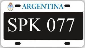 Patente SPK077