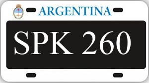 Patente SPK260