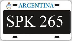 Patente SPK265