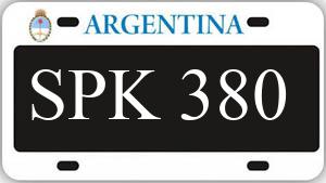 Patente SPK380